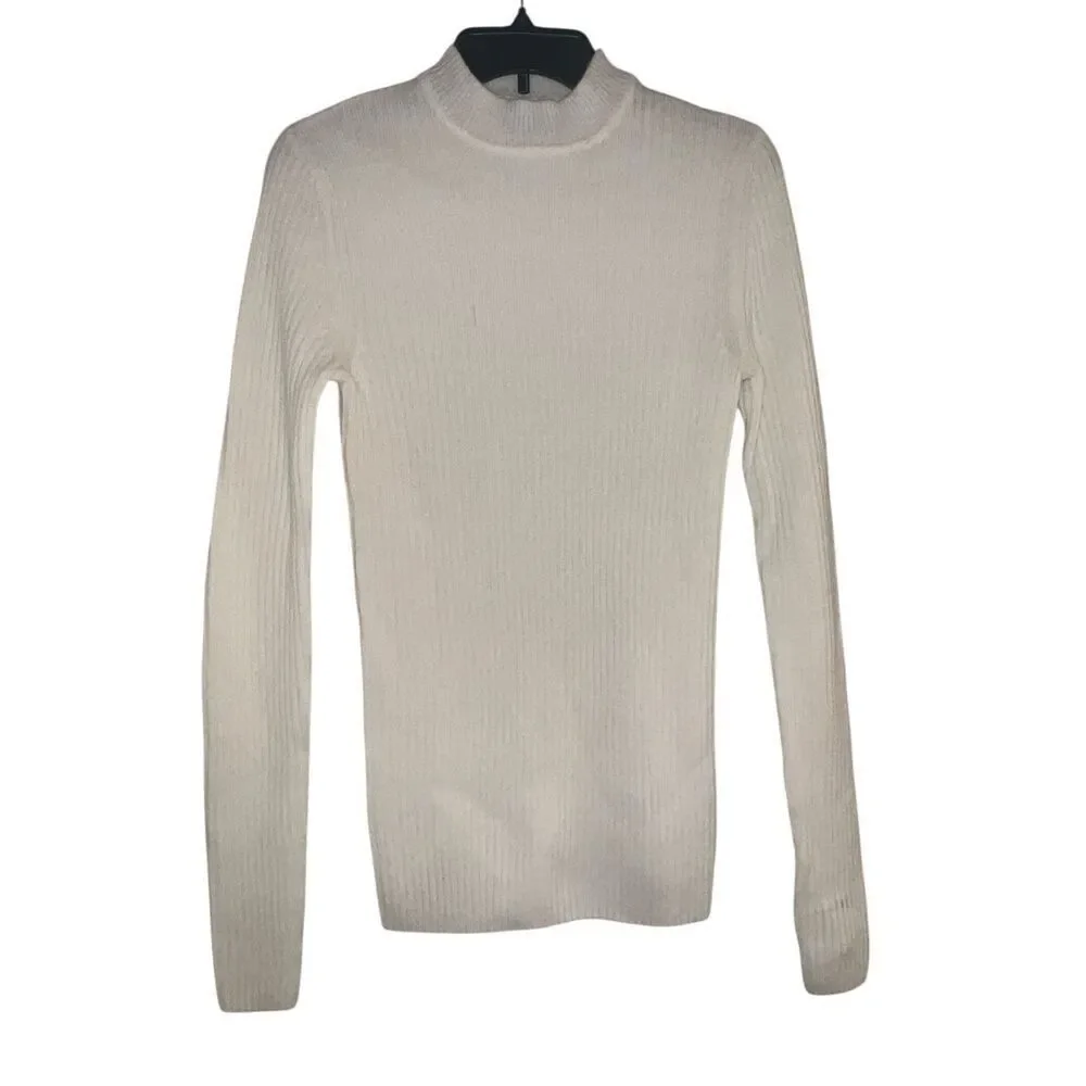 ✨ASOS DESIGN Knitted Muscle Fit Rib Turtleneck Sz Small Jumper✨